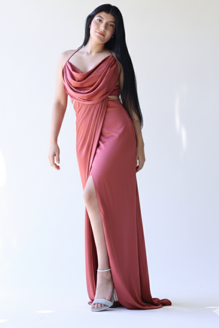 Satin Dress