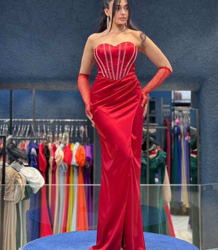 Glitter Corset Mermaid Dress