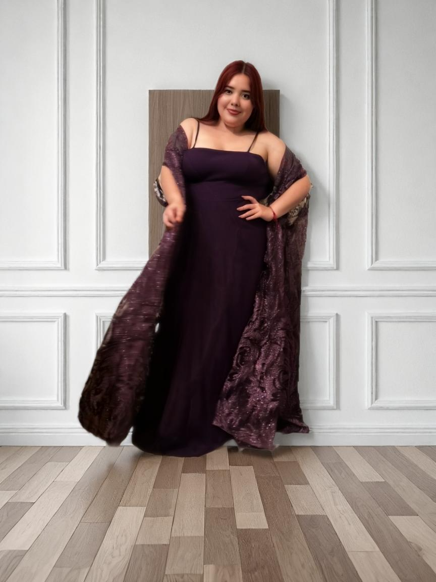 plus-size gown